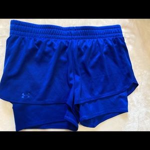 Blue Underarmour shorts